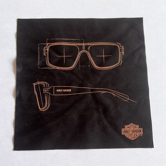 Harley Davidson Sun Glasses Case / Leather / New - Picture 5 of 9